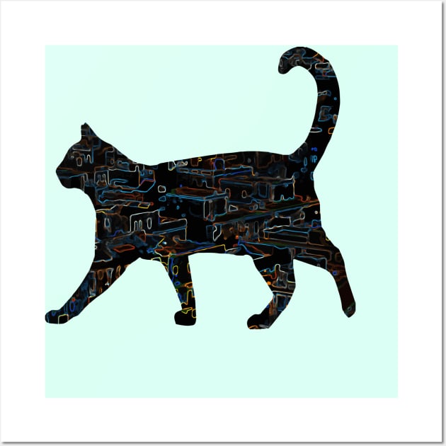 cute cat Wall Art by denissmartin2020